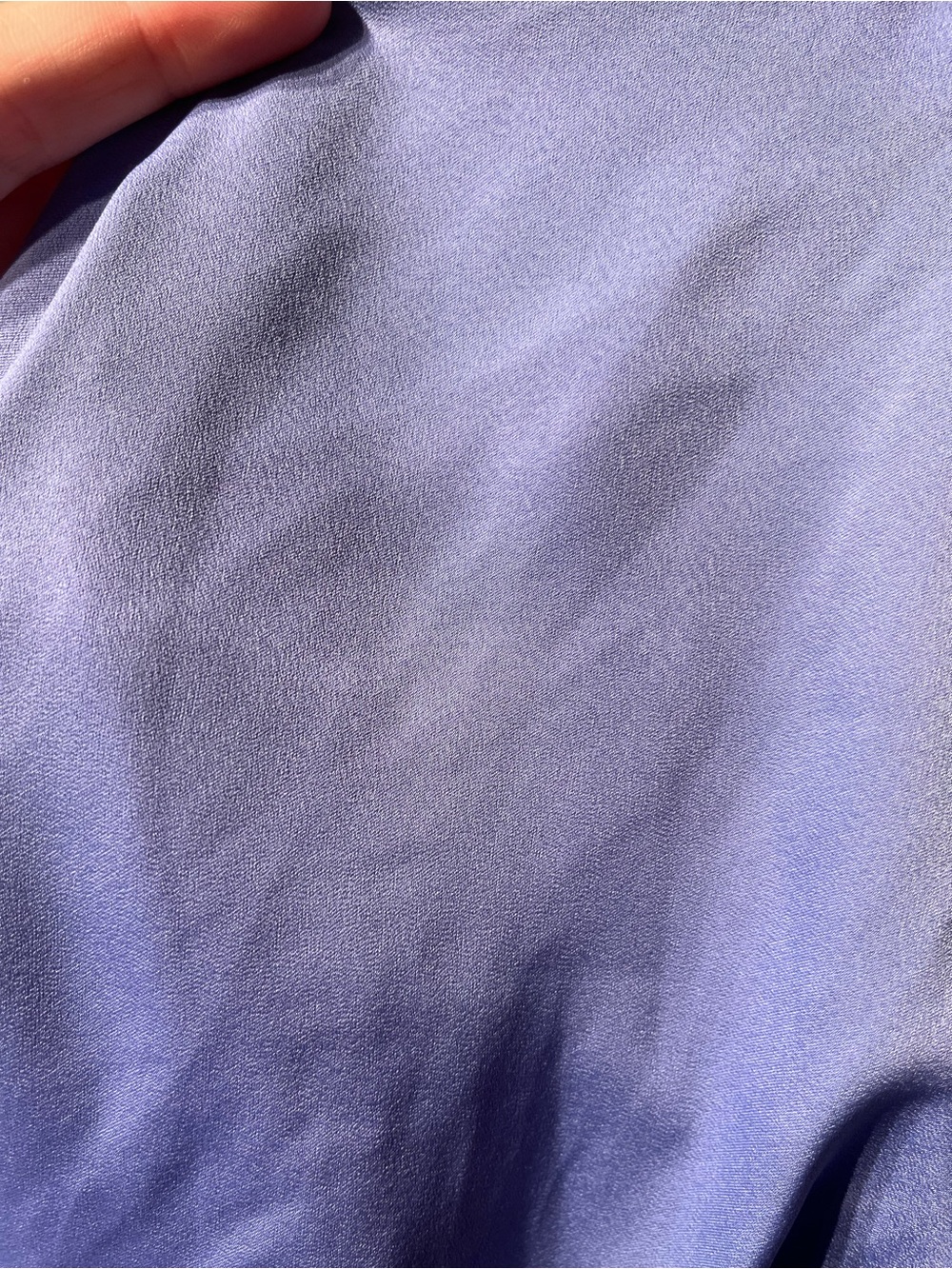 2 banana republic silky classic shirts - xxl - lavender and periwinkle - Picture 10 of 16